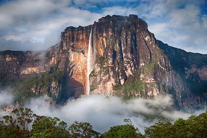 Air Terjun Angel Di Venezuela Adalah Air Terjun Tertinggi Di Dunia