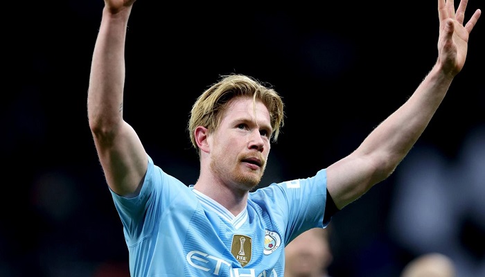 Kevin De Bruyne Mencetak Gol Ke-100 Untuk Manchester City