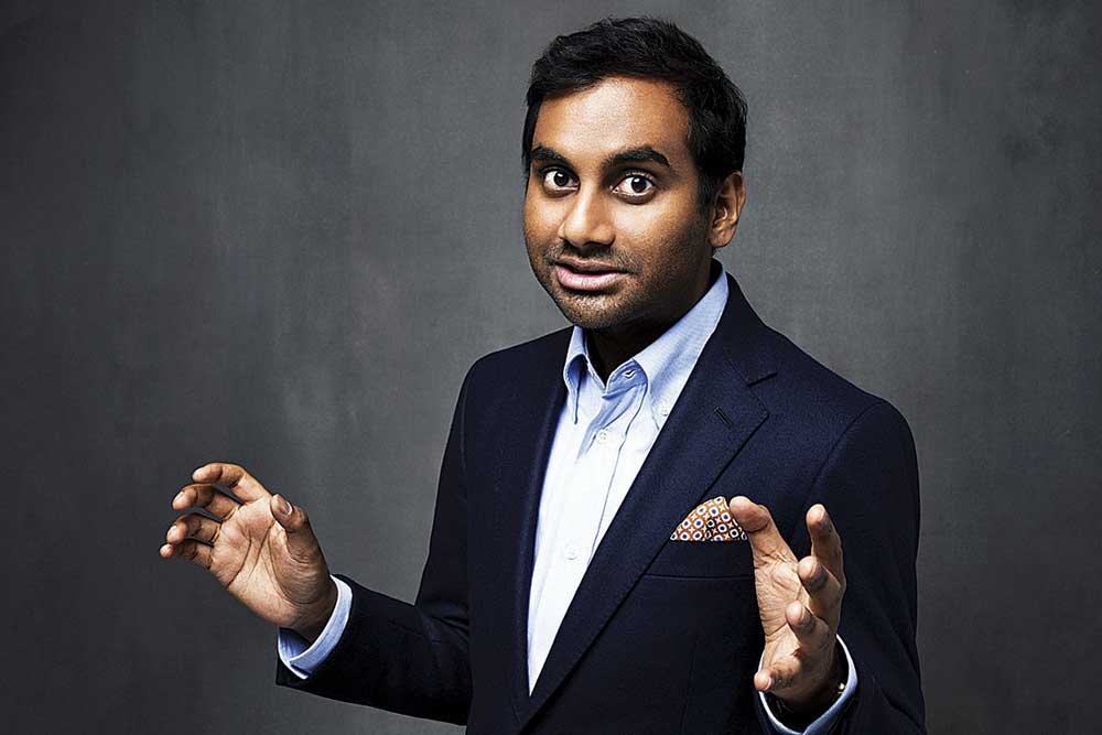 Aziz Ansari Gagap Melampaui Batas Dengan Humor