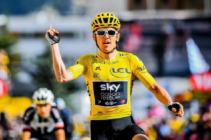 Geraint Thomas Juarai Balap Sepeda Tour The France Tahun 2018