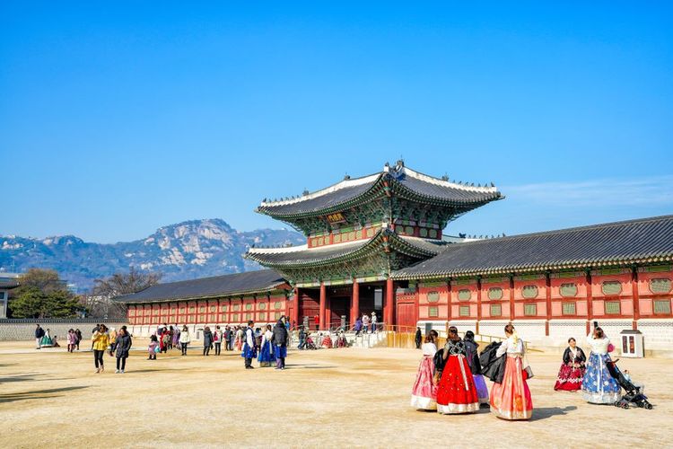 Istana Gyeongbokgung Korsel