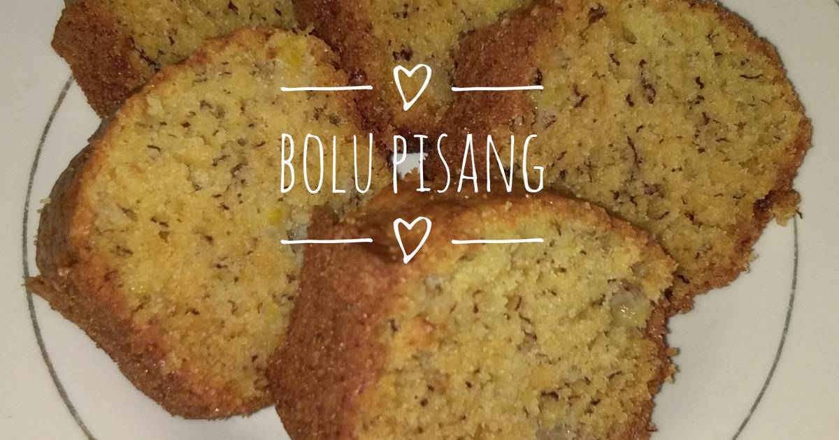 Manis Lezat Bolu Pisang Dalam Setiap Gigitan