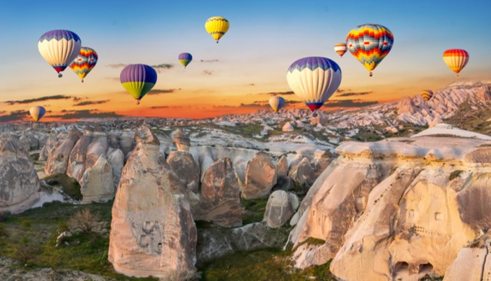 Balon udara Menjadi Salah Satu Ikon Di Cappadocia