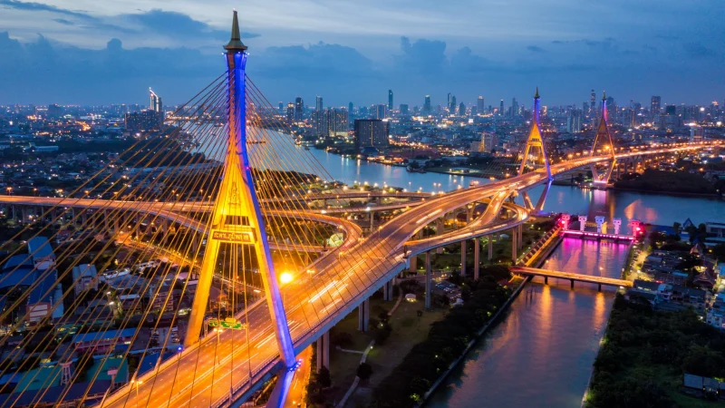 Chao Phraya Salah Satu Sungai Kota Bangkok Yang Menawan