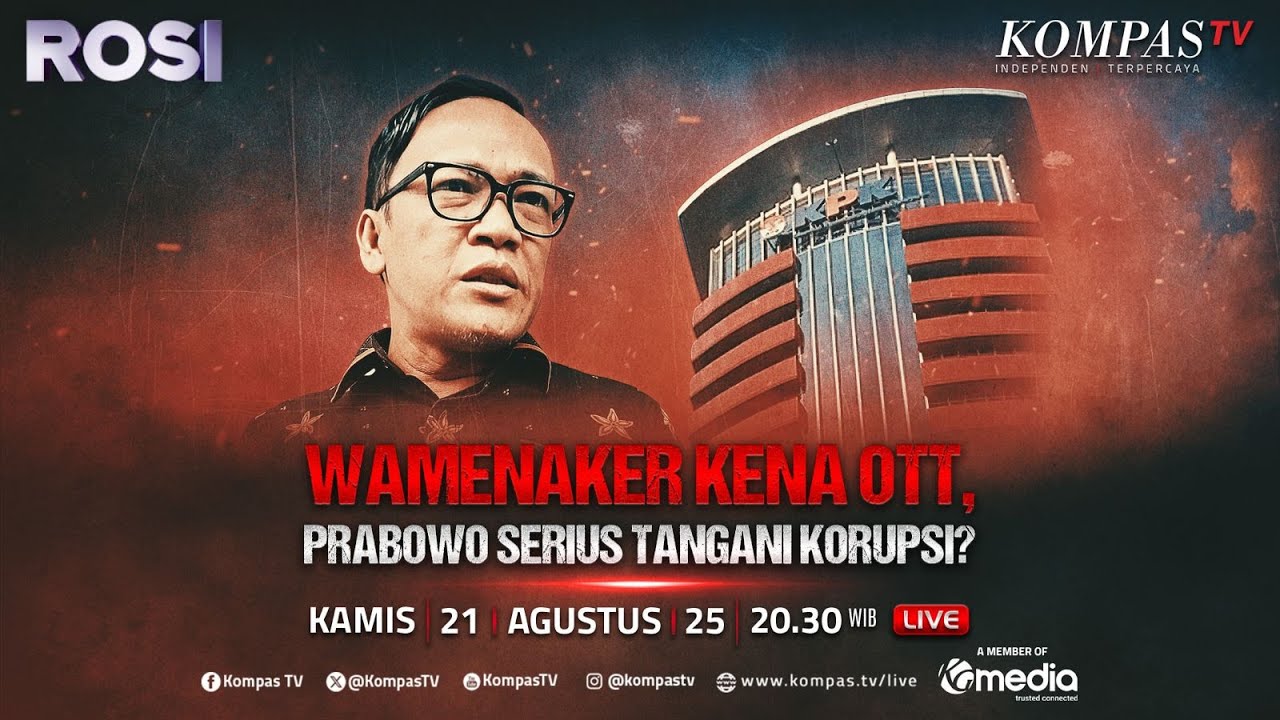 Penangkapan OTT Wamenaker Gegerkan Jajaran Kabinet Istana
