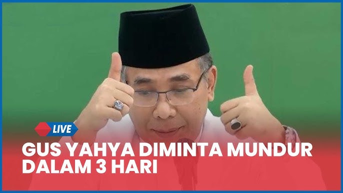 Pemakzulan Gus Yahya: Perseteruan Internal PBNU, Ini Faktanya