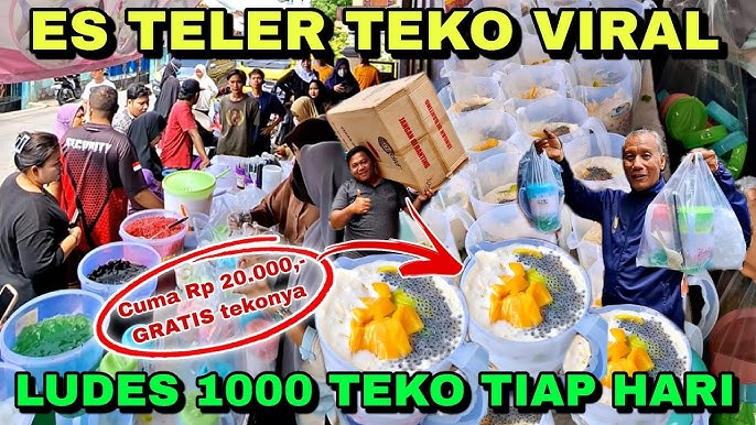 Bisnis Es Teler Viral Memiliki Potensi Ekonomi Yang Cukup Besar