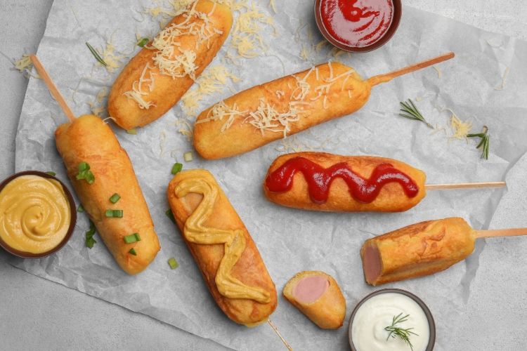 Jajanan Corndog Tampilannya Jadi Favorit Dan Menggugah Selera