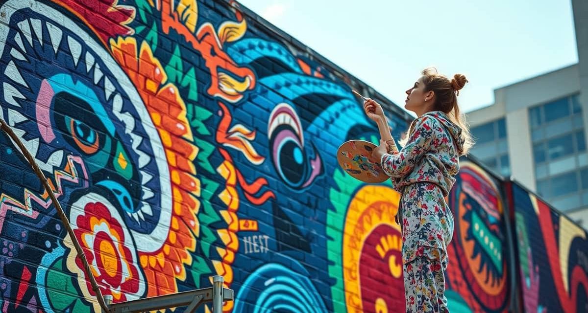 Sebuah Mural, Seni Yang Saat Ini Memiliki Daya Tarik Tersendiri